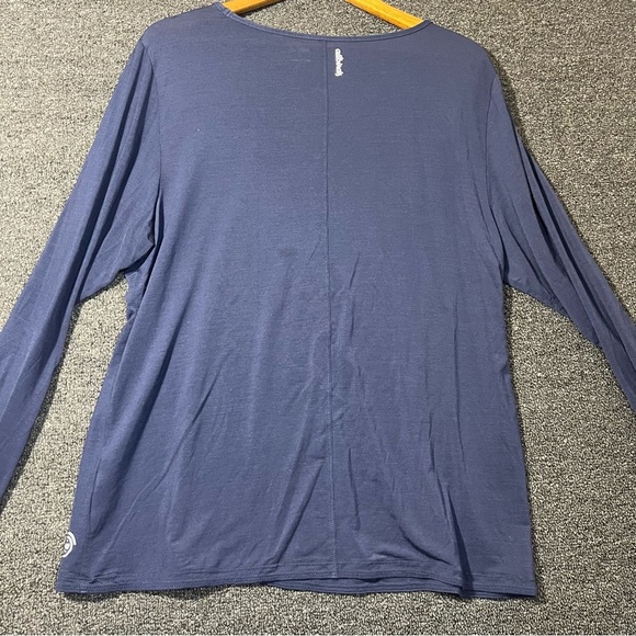 Women's Allbirds Long Sleeve Navy Top - Picture 10 of 10